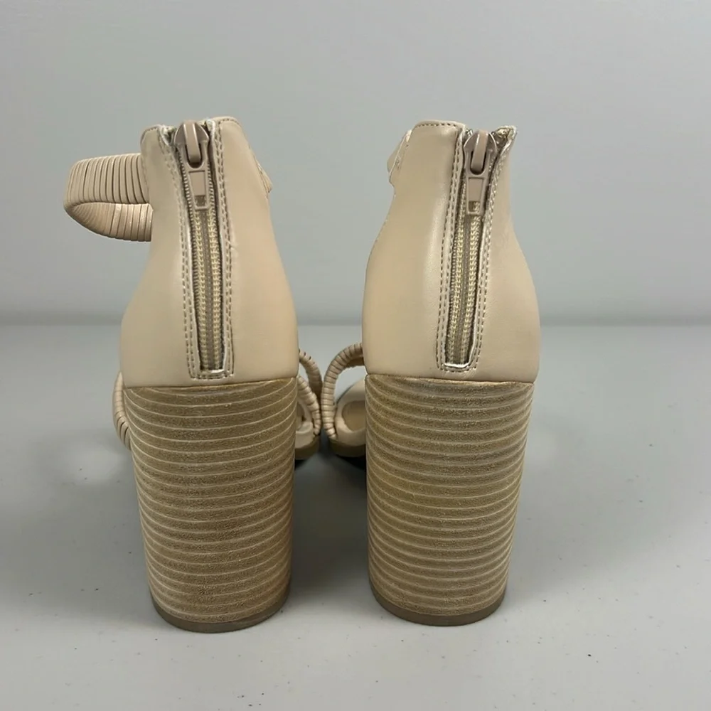DV by Dolce Vita Bleeker Block Heel Strappy Pump Stretch‎ ankle wrap